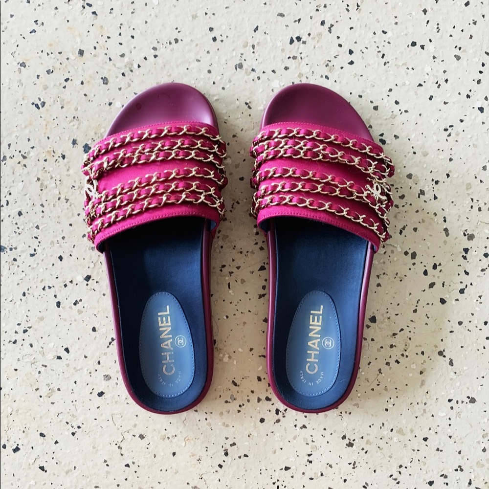 Chanel slippers